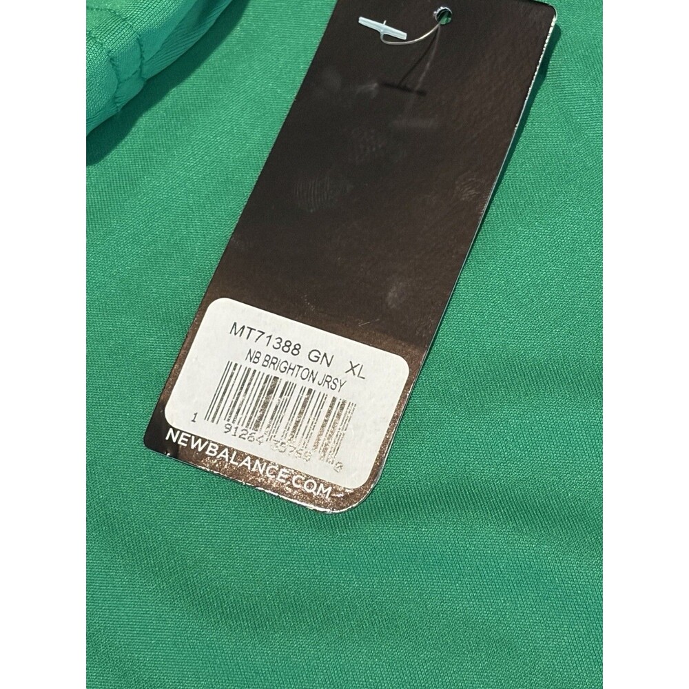 New Balance Mens XL Green NB Dry Brighton Jersey Athletic Performance Shirt NWT - Picture 4 of 7